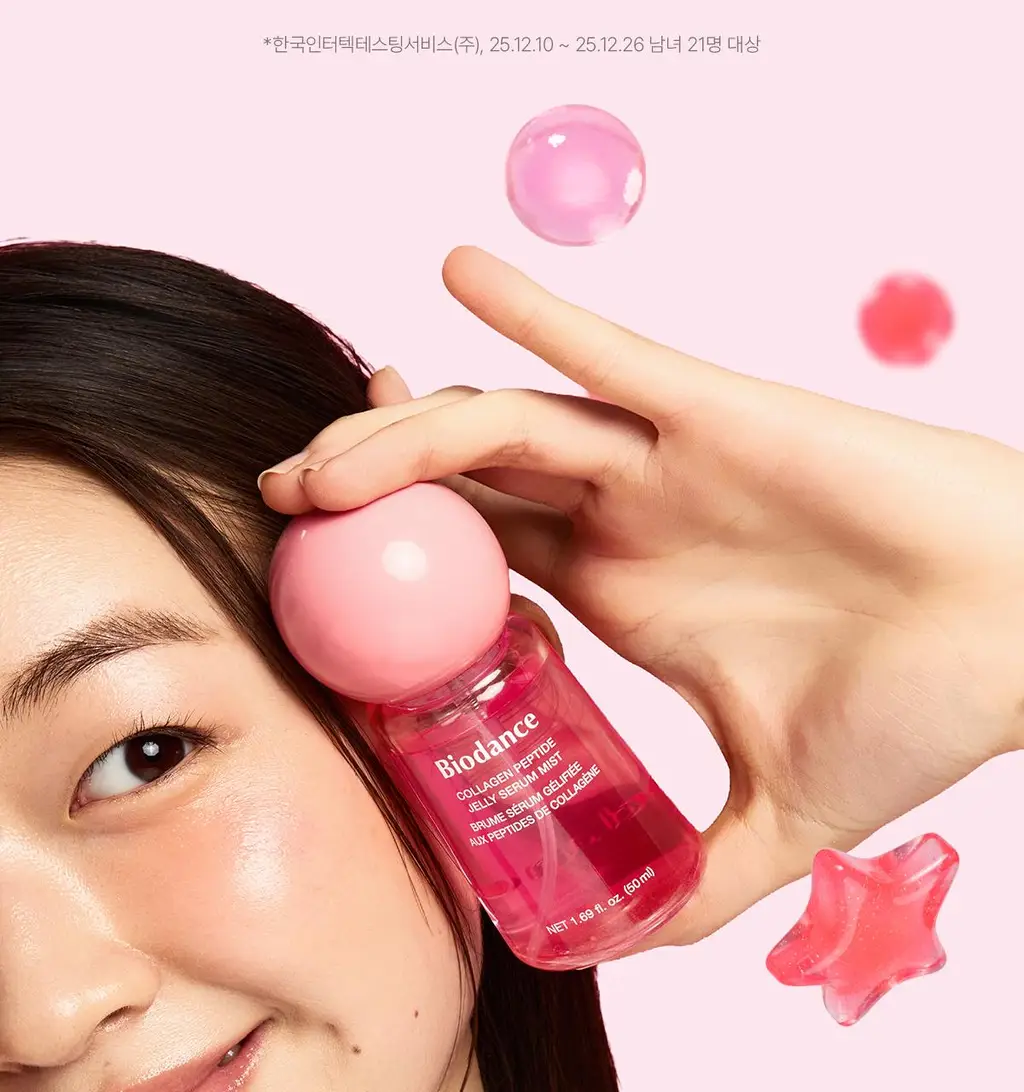 [7월 올영픽/화잘먹 쿨링 미스트] 바이오던스 콜라겐 펩타이드 젤리 세럼 미스트 50ml 기획(+퍼글러 미스트 파우치) 상세페이지 35